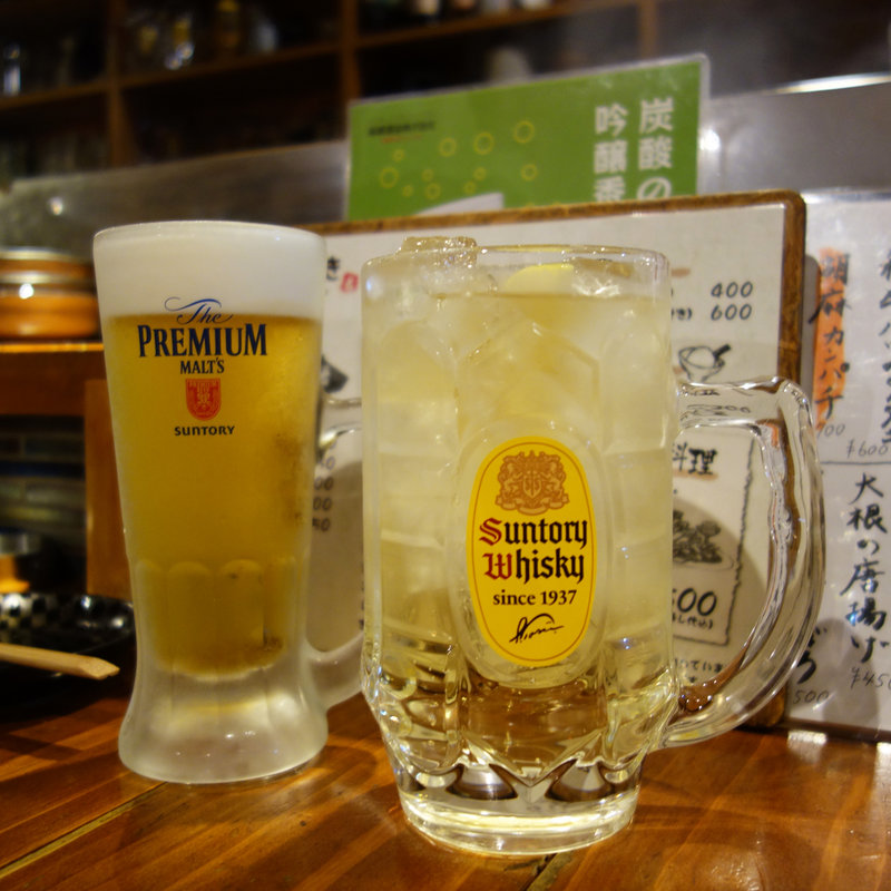 ザ・プレミアム・モルツ(焼き鳥のあんど)