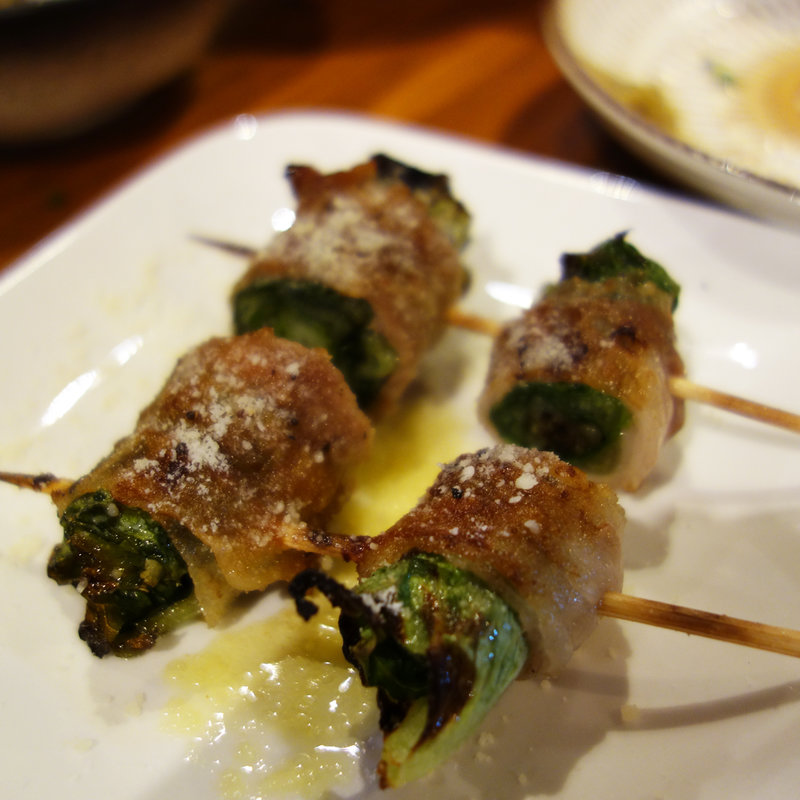 ロメインレタス巻き(焼き鳥のあんど)