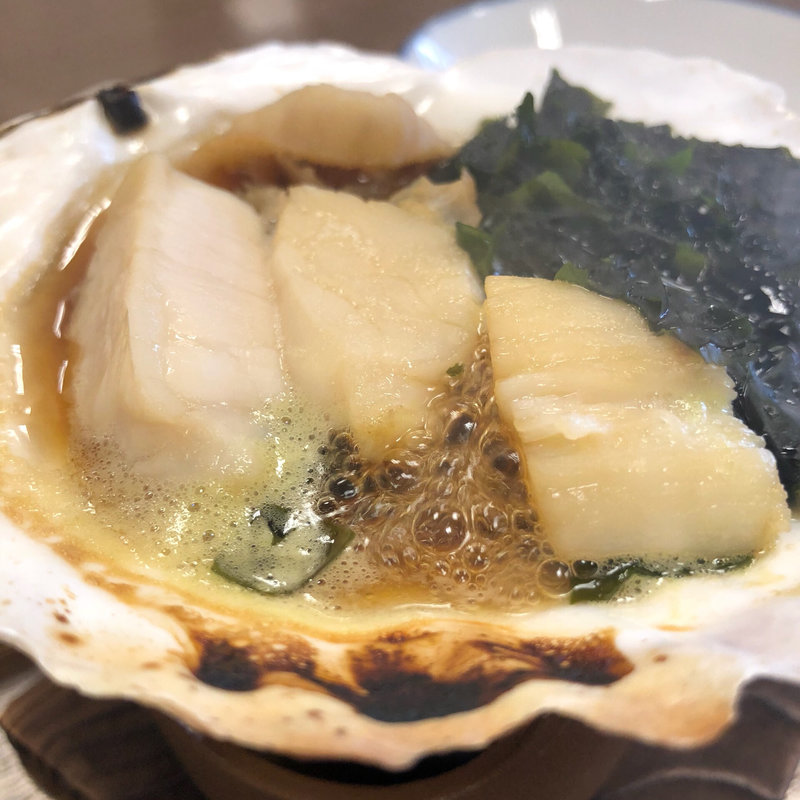 帆立焼(海鮮市場 北のグルメ)