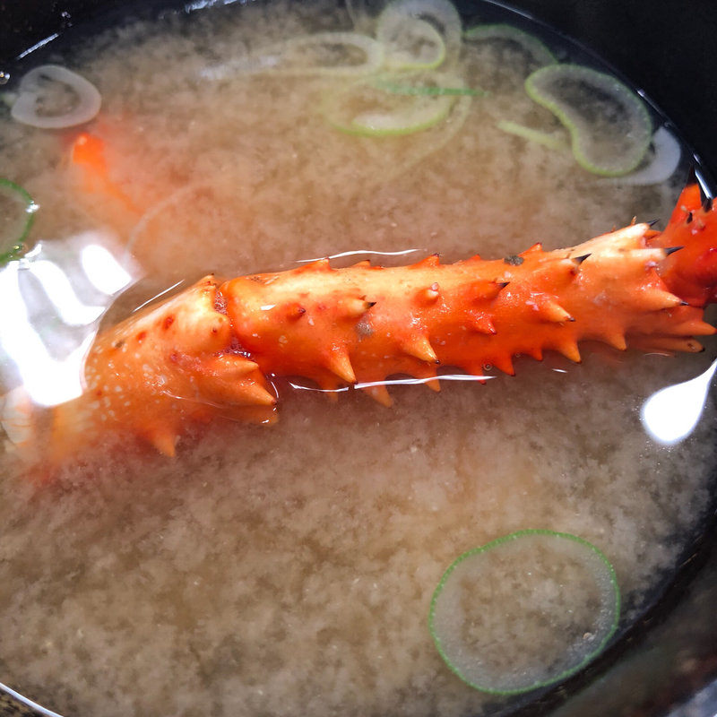 かに汁(海鮮市場 北のグルメ)