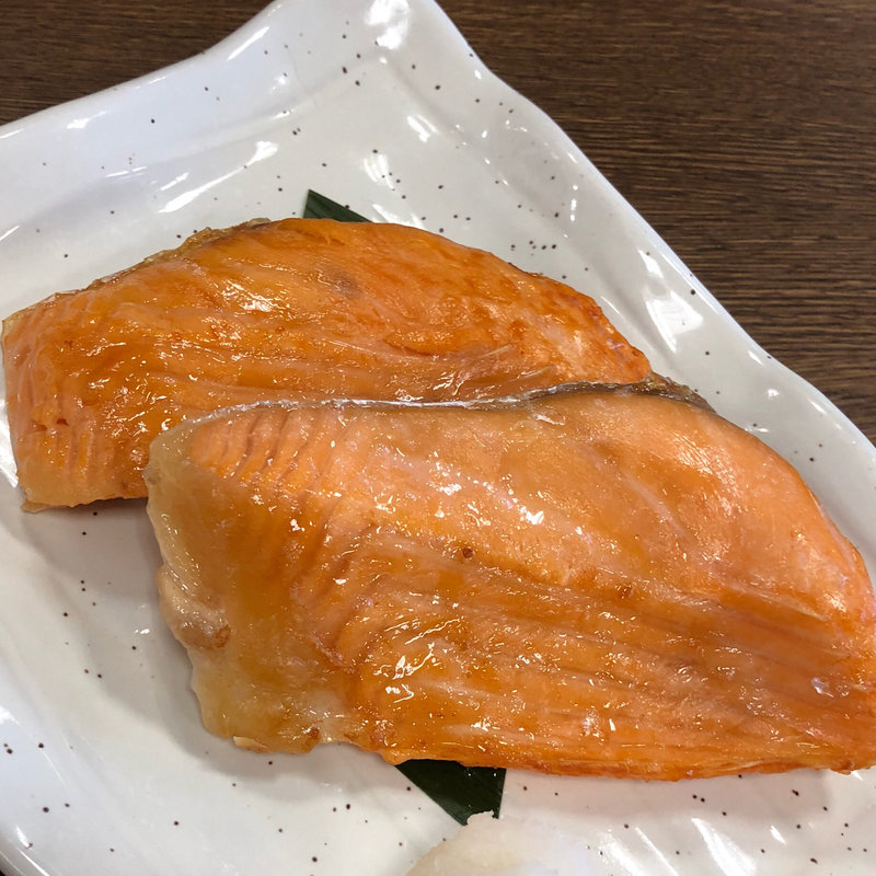 鮭ハラス焼(海鮮市場 北のグルメ)