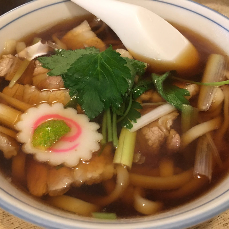 肉南蛮うどん(寿々喜屋)