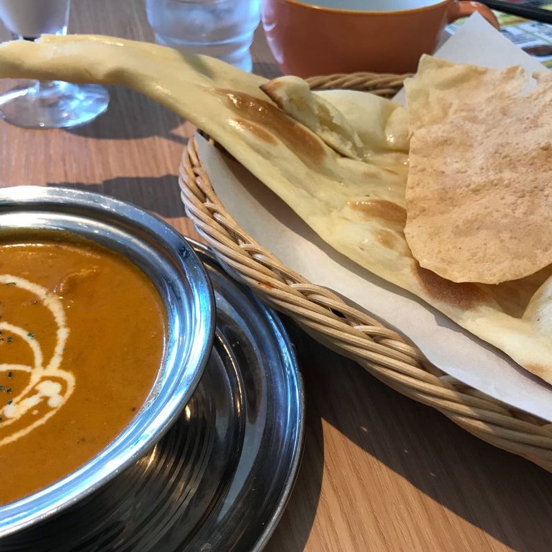 ランチカレーセット(インド料理フォーシーズン ミラン)