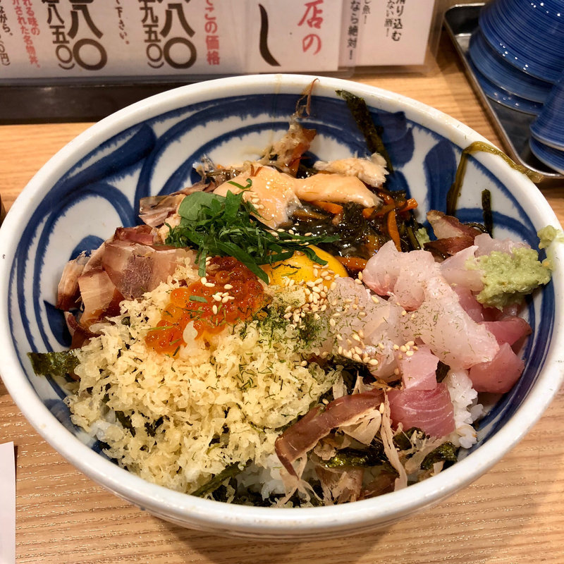 ふじ丼(魚屋スタンド ふじ)