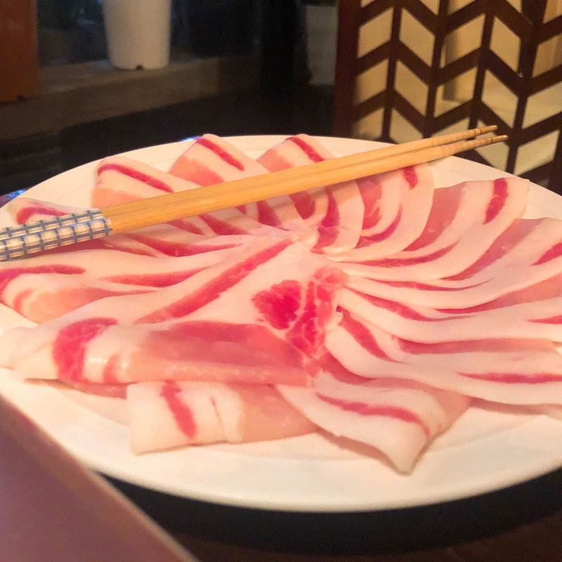 黒豚しゃぶしゃぶセット(黒豚しゃぶしゃぶあじと 三軒茶屋店)