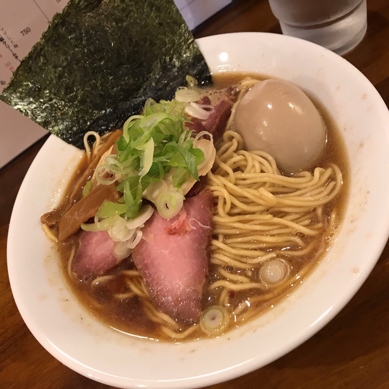秋刀魚蕎麦(煮干専門中華蕎麦 平八)