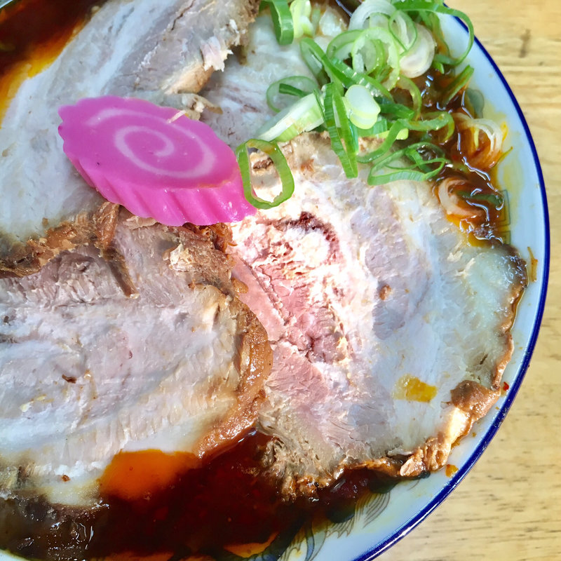 レッド正油チャーシュー(ラーメン 秀峯)