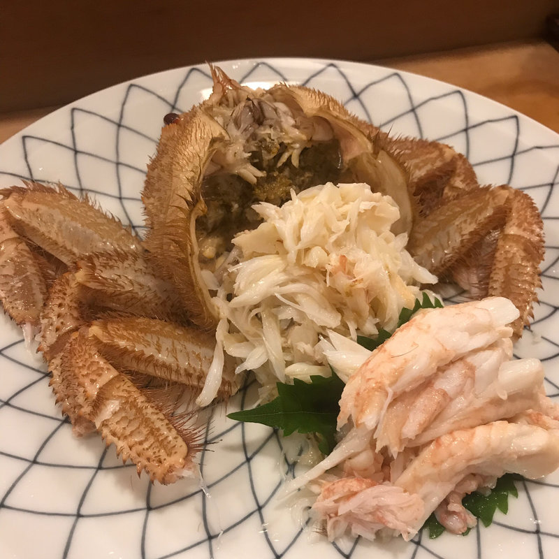 毛ガニ(割烹やまなか )