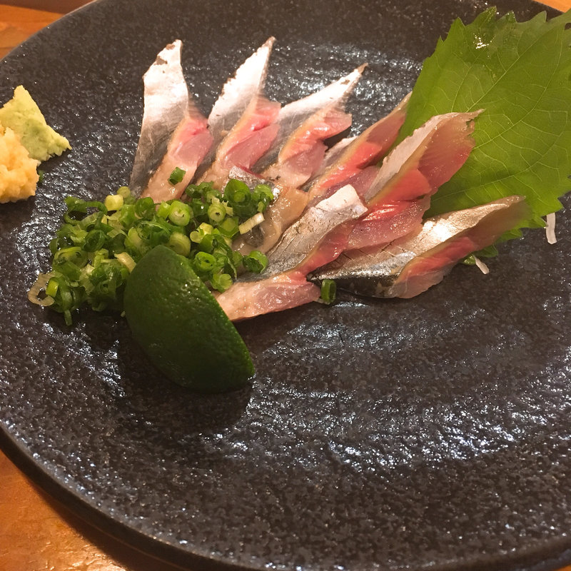 新サンマ刺身(とまり木)