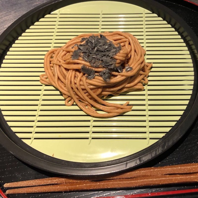 『江戸前！モンブラン』(さーどぷれいす 和ビストロほたる)