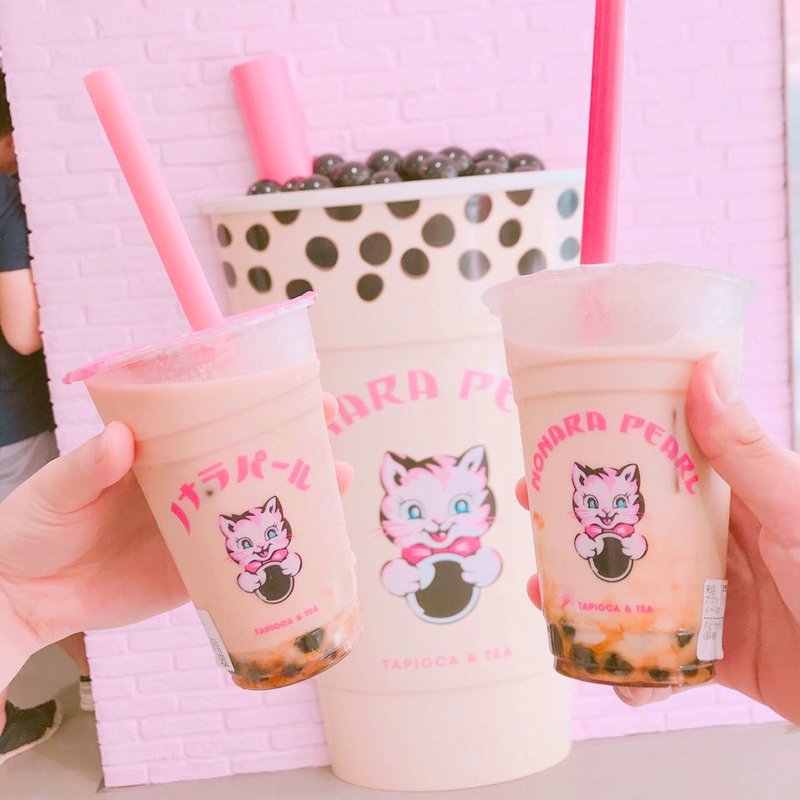 焙じ茶ミルクティー(ノナラ　ラフォーレ原宿)