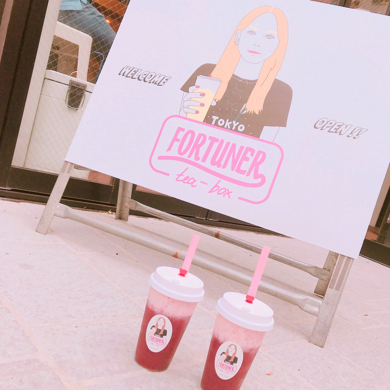 ストロベリーチーズティー(FORTUNER tea-box 原宿店)