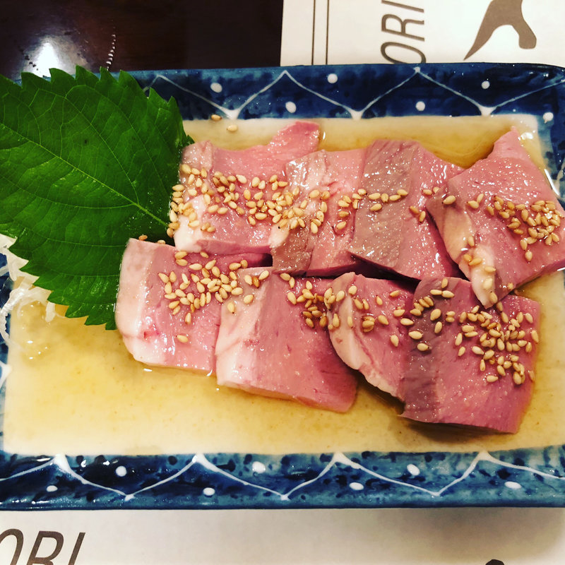 ハツ刺し(やきとり処い志井 調布東口店)