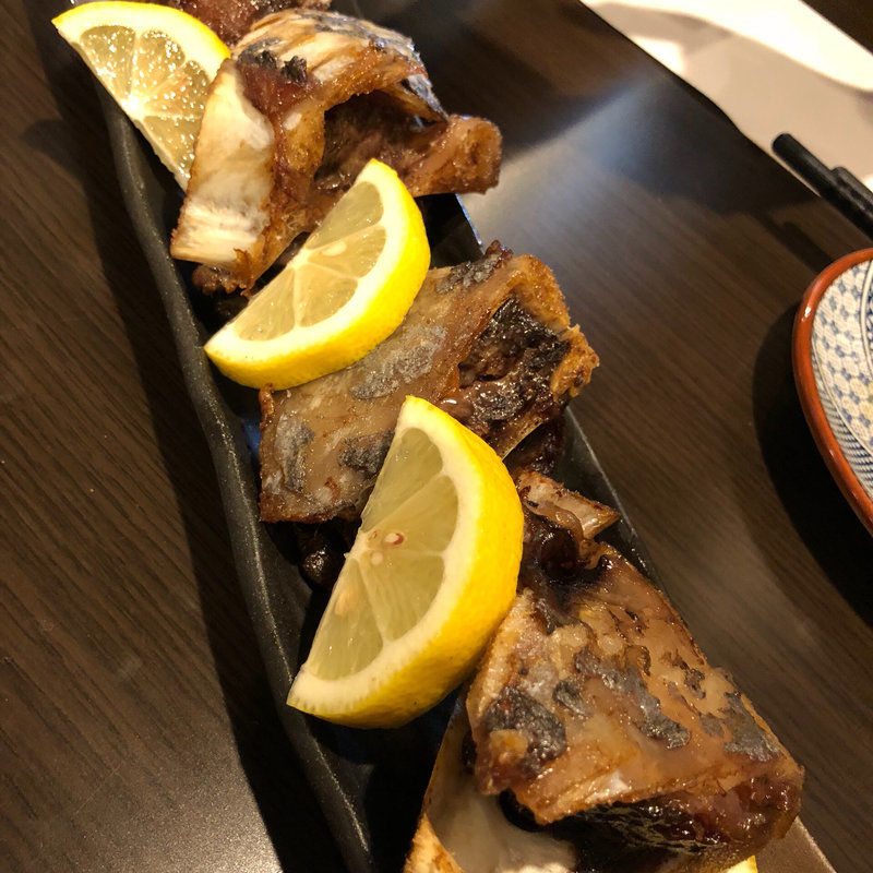 本マグロカマ塩焼き(旬味旬菜 大和)