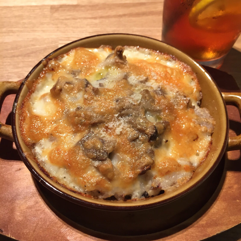 キノコとチーズのドリア(カフェ tables cook & jonathan‘s bookstore タブレスクック＆ジョナサンズ ブックストア 京橋 店)