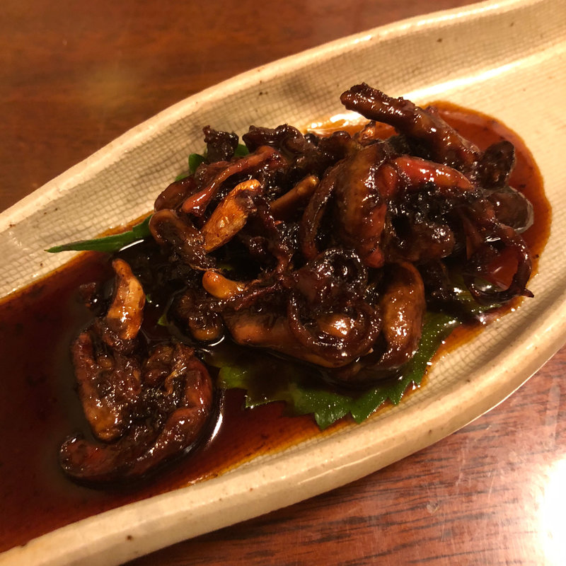 鰻の肝焼き(奈良田本店 （ならだほんてん）)