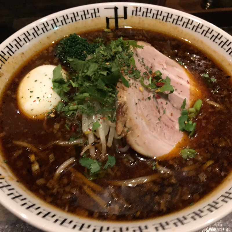 スパイス玉子ラーメン(スパイス・ラー麺 卍力 西葛西本店)