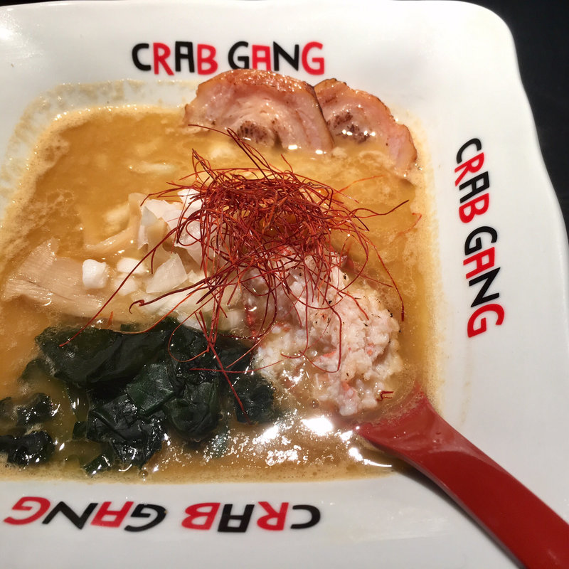 かに味噌ラーメン(CRAB GANG)