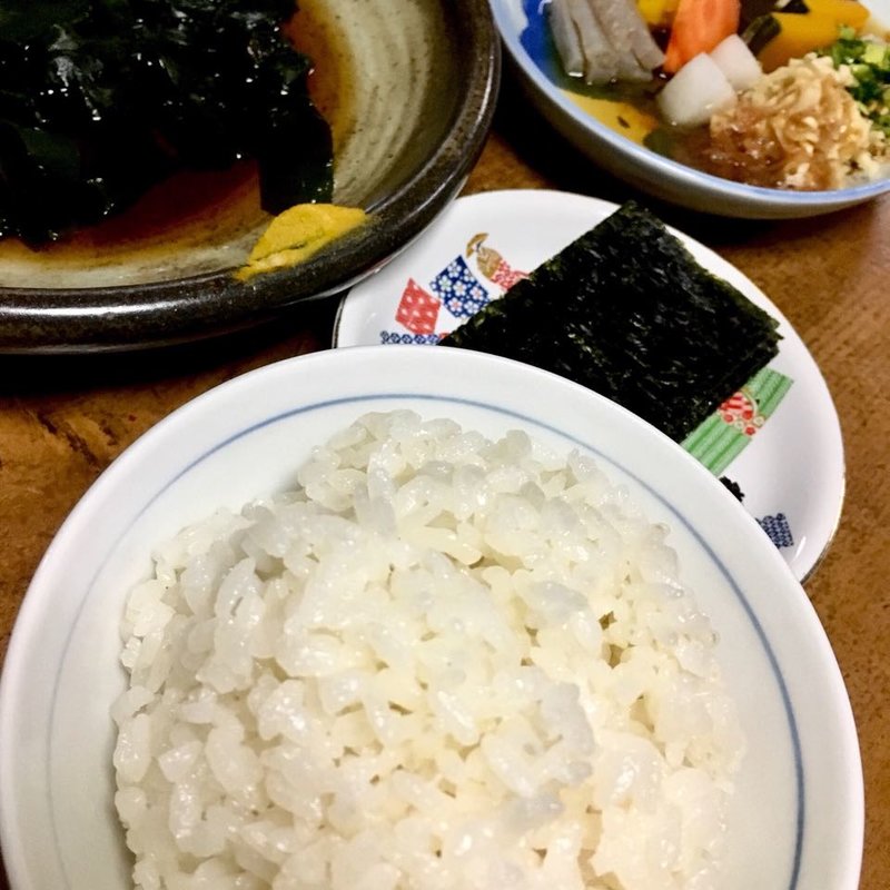 茶めし 海苔と床漬添(安兵衛)