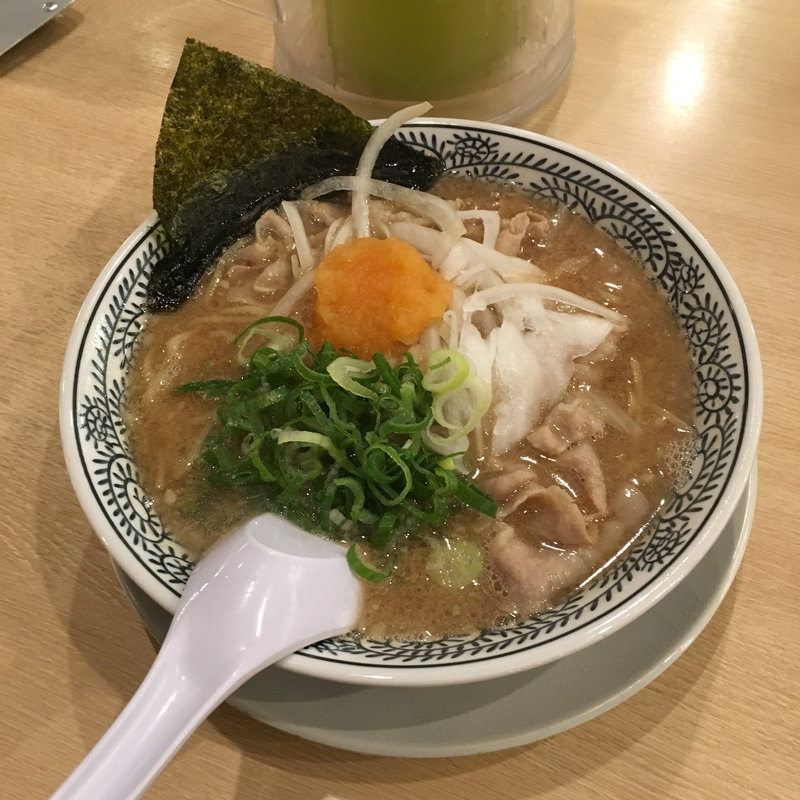 肉そば(丸源ラーメン 三河安城店)