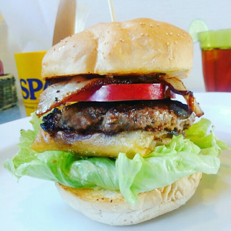 アップルバーガー(アオラニカフェ)