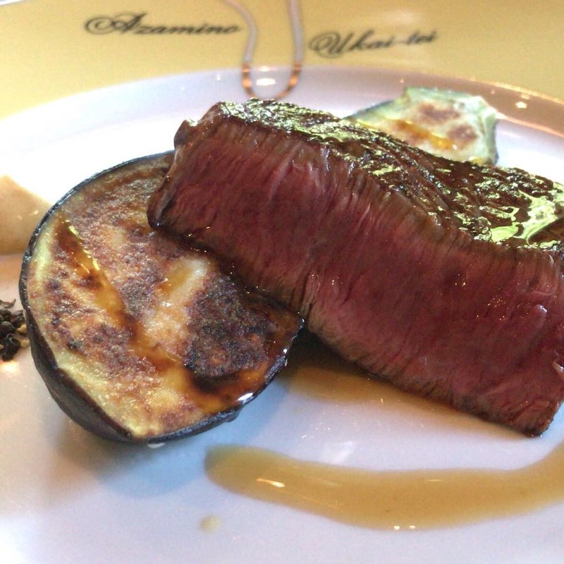 うかい特選牛 ランプステーキコース(あざみ野うかい亭)