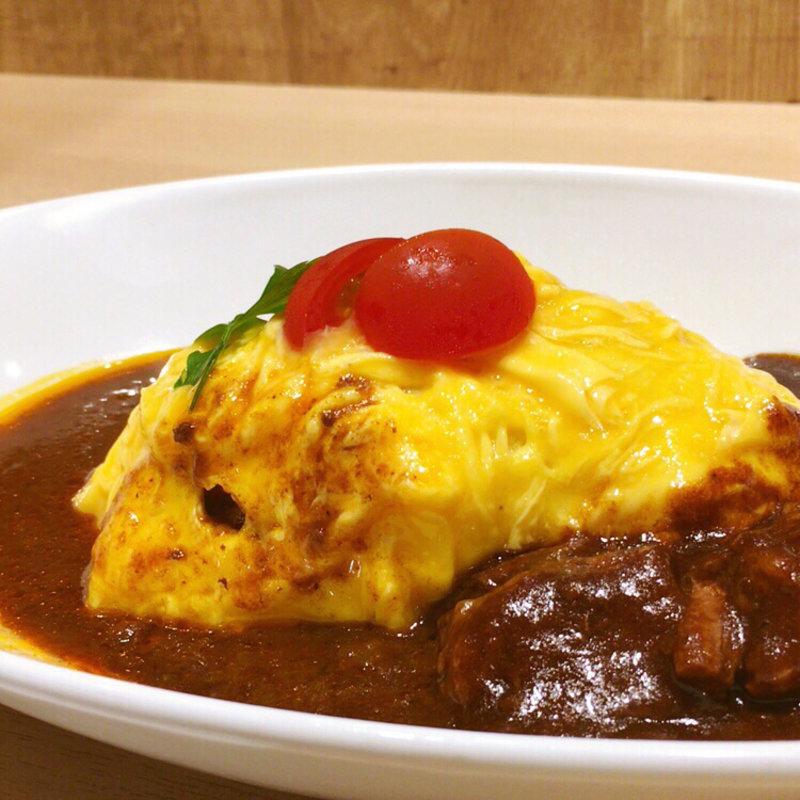 ビーフシチューオムライス(キッチンジロー中之島フェスティバルプラザ店)