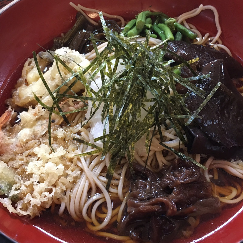 山菜おろし蕎麦(紅竹食堂 )