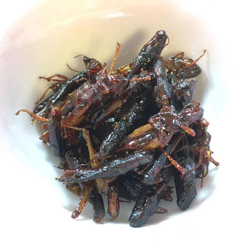 イナゴの佃煮(紅竹食堂 )