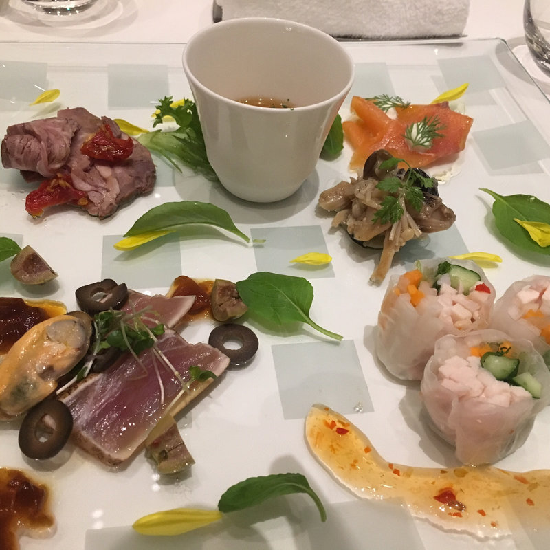 オードブルの盛り合わせ(オールデイダイニング THE  TERRACE)