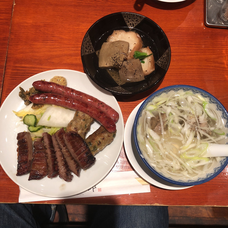 真中たん・善治郎定食(たんや善治郎 牛たん通り店)