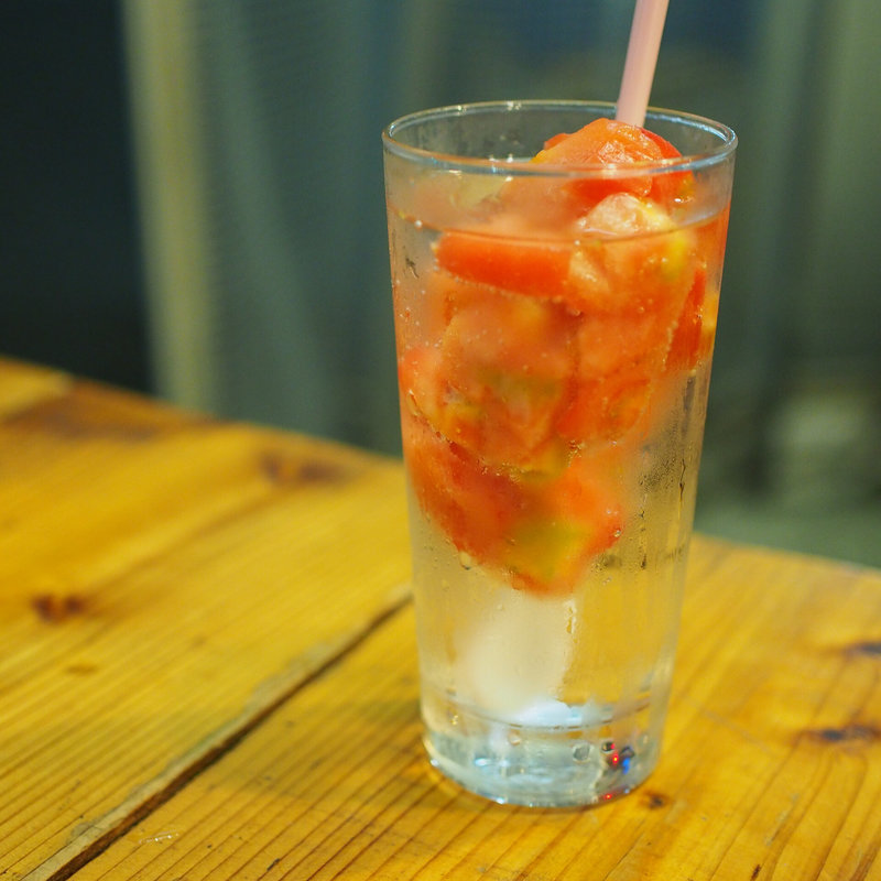 まるごとトマトチューハイ(ふくみ屋福島本店)