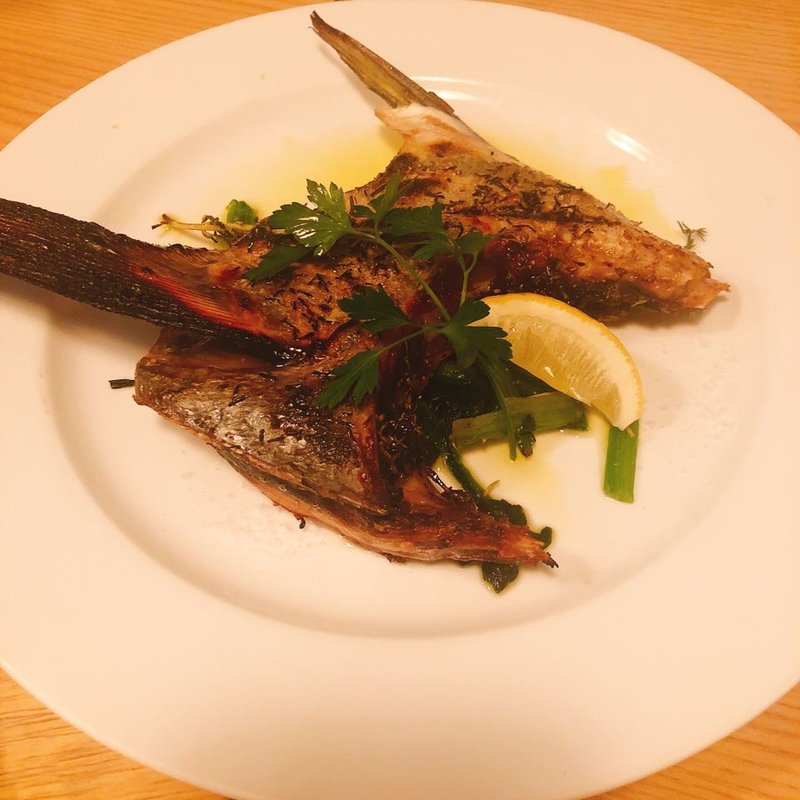 キメジマグロのカマ焼き(ブルーオーシャングリル )