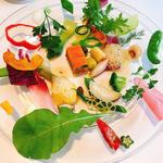 季節の野菜  モネの庭園をイメージして