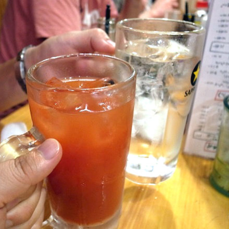 トマト割(やきとん まるば)