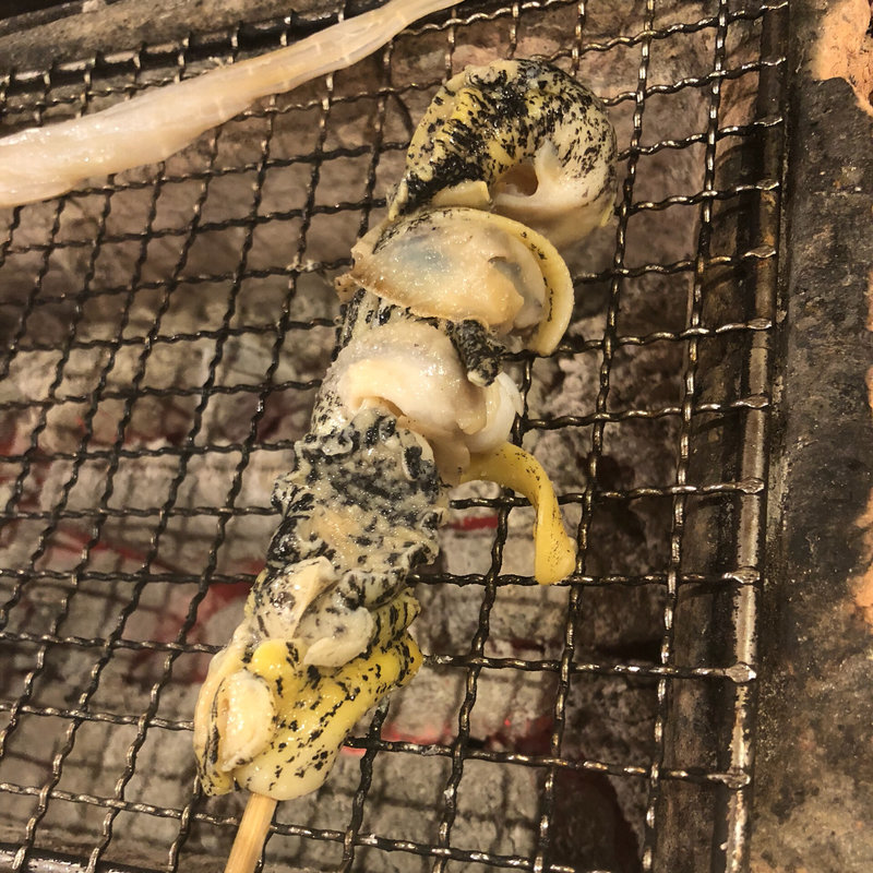 つぶ貝串焼き(トロ函)