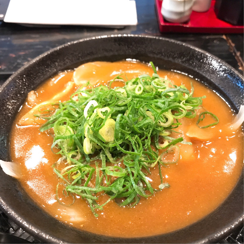 甘ぎつねカレーうどん(ちょぼや)