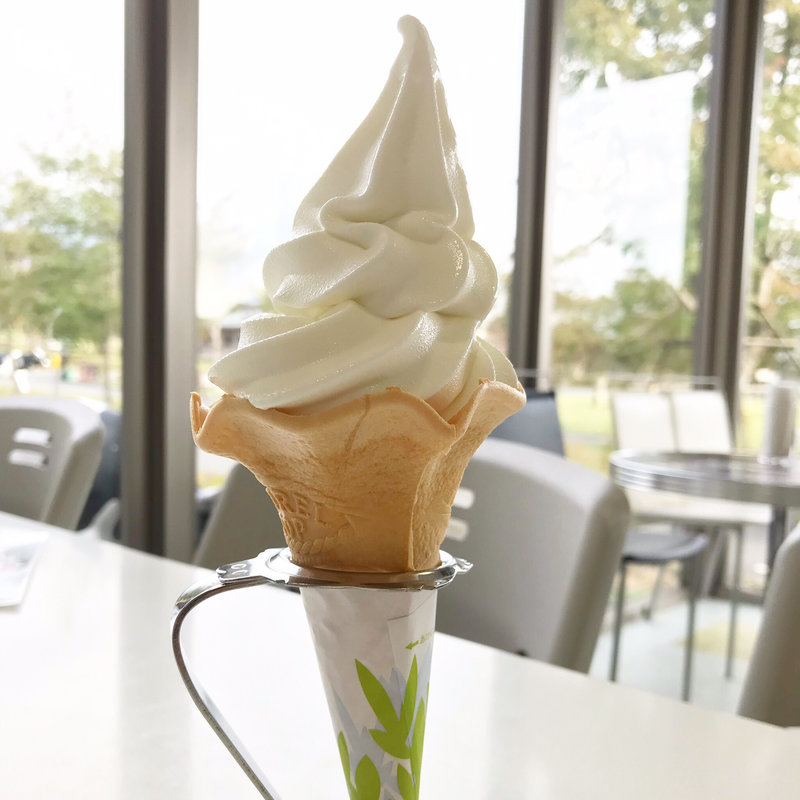 牛乳ソフトクリーム(あさぎり牛乳工房 )