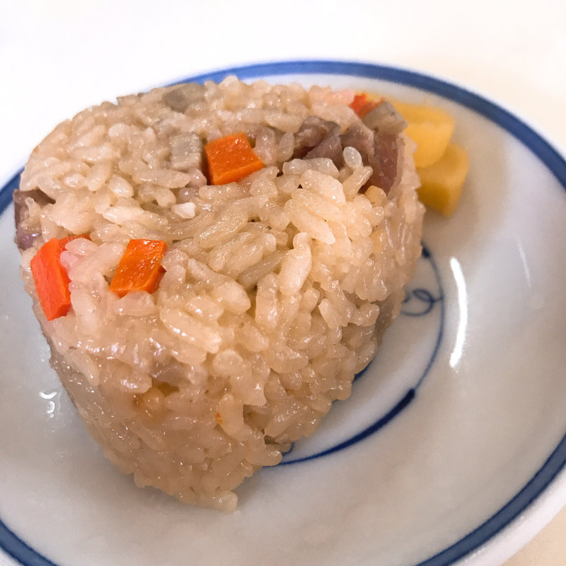 おにぎり(手打 天神うどん)