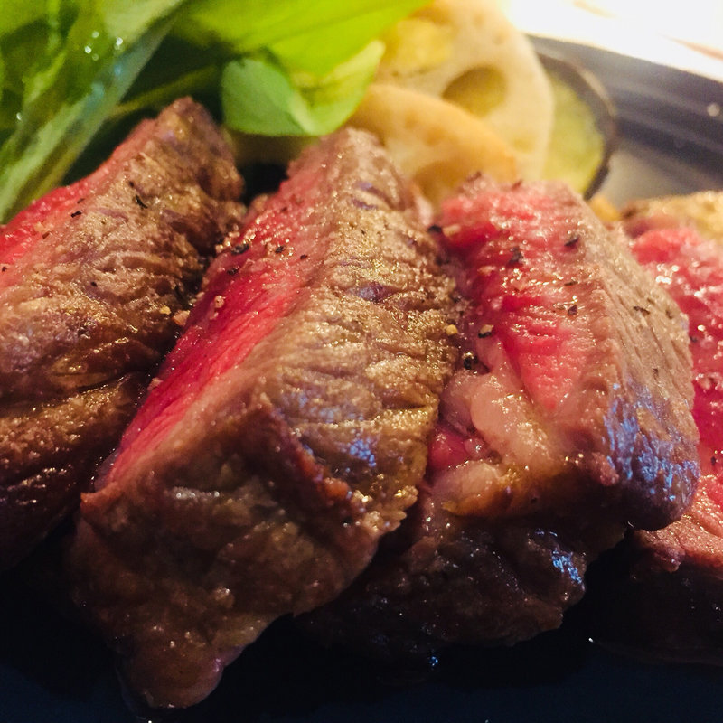 アンガスビーフのステーキ 150gr(ピッツェリア エ トラットリア スペッソ)