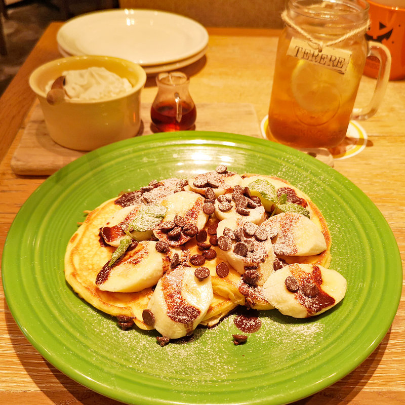 モチコ・パンケーキ カフェインレスチョコレート&バナナ(アロハテーブル　ナチュラル 広尾 （Aloha Table naturals）)