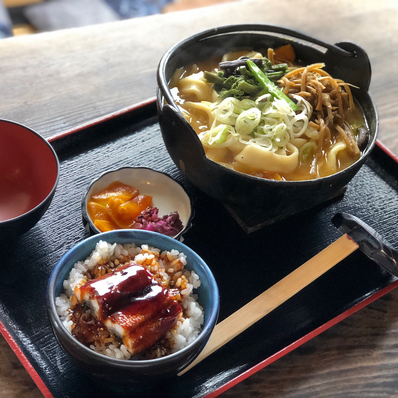 うな丼セット(小作 諏訪インター前店 （こさく）)