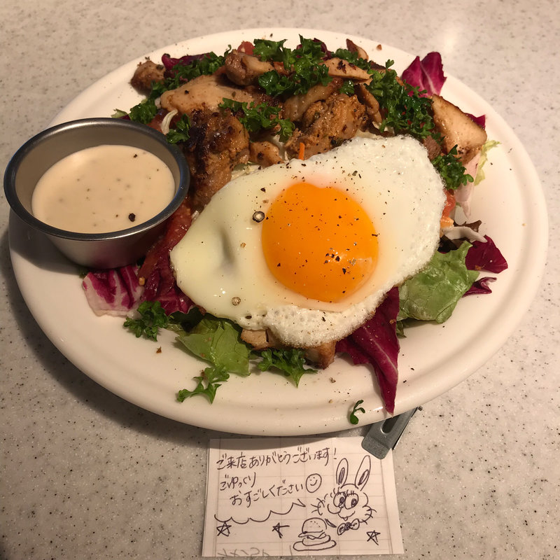 チキンサラダ(J.S. BURGERS CAFE 鎌倉店)