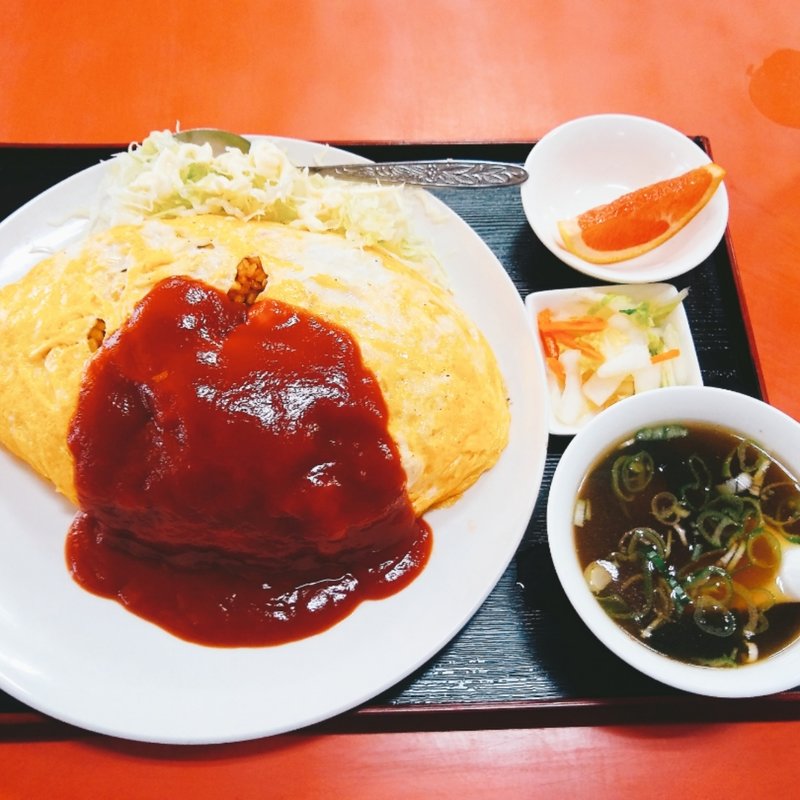 オムライス(中華料理 喜楽)