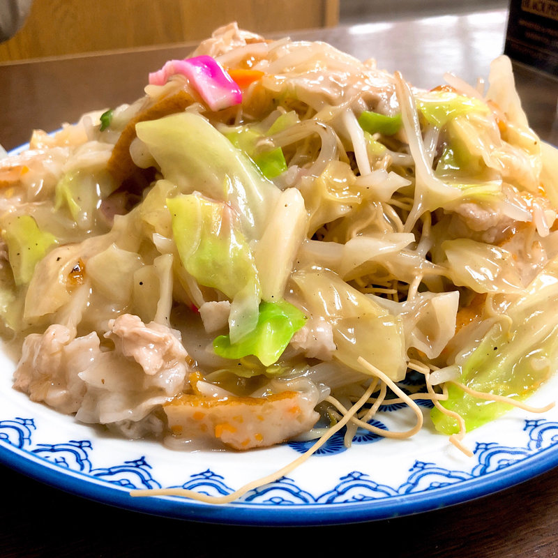 皿うどん(長崎ちゃんぽん 皿うどん 専門店 宝来軒)