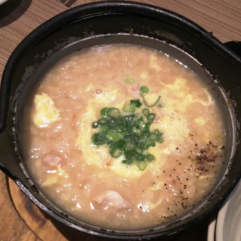 鶏雑炊(やきとりセンター 川崎リバーク店)
