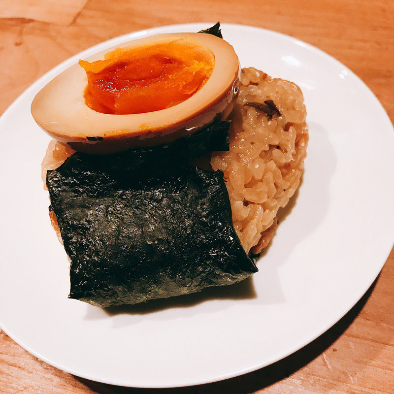 味玉おにぎり(ラーメン仮面55 （PAHAPAHA）)