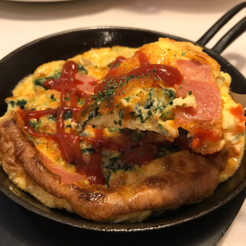 オムレツ(ハート＆ハート)