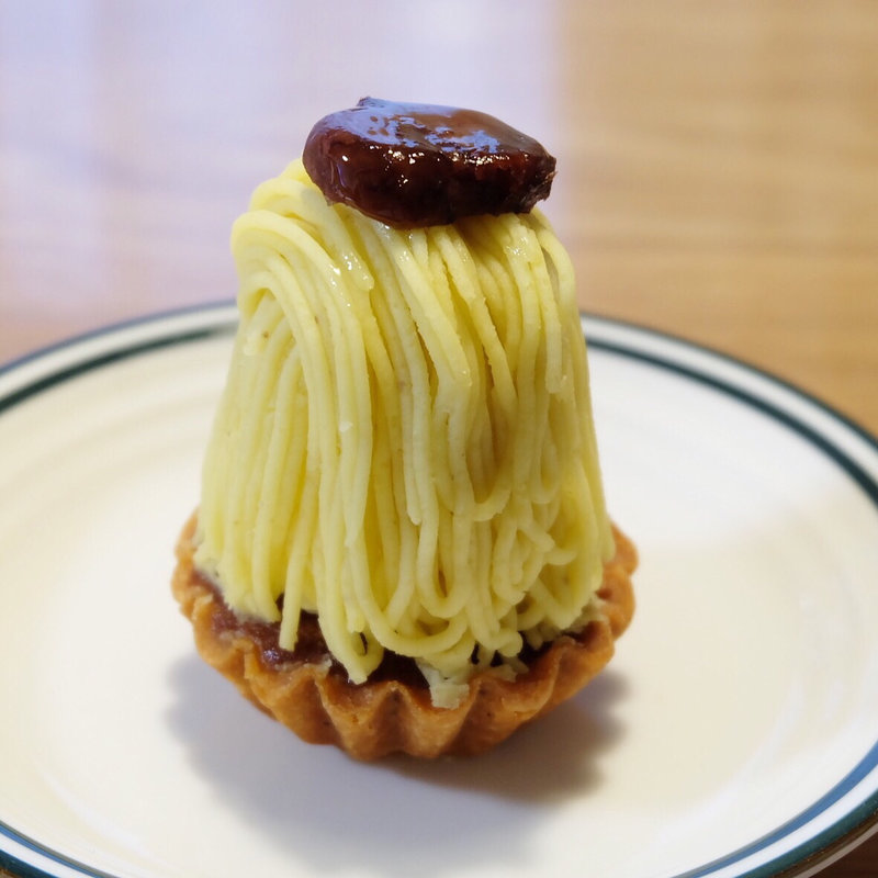 新栗のモンブラン(パティスリー・ラ・ベルデュール)