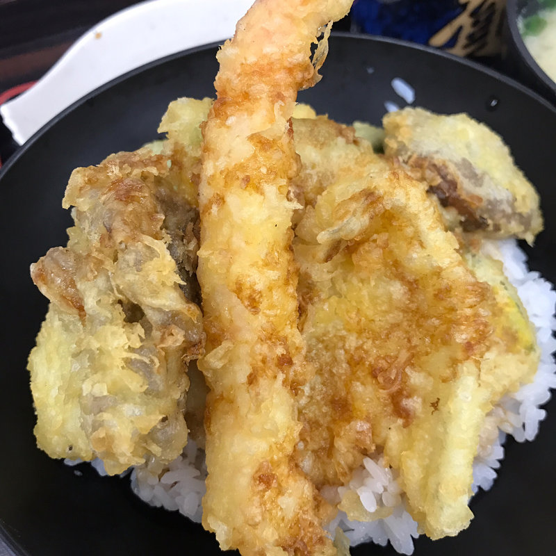 秋天丼セット(資さんうどん 志免町店)
